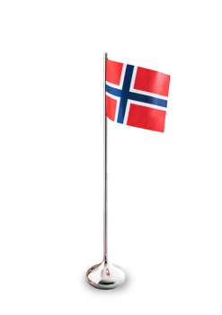Bordflagg norsk H35 cm