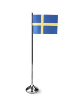 Bordflagg svensk H35 cm