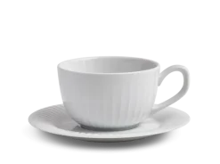 Kaffekopp med skål 25 cl