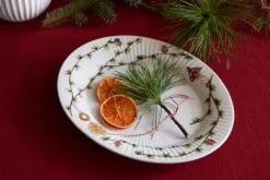Oval bord skål 28.5x22.5 cm